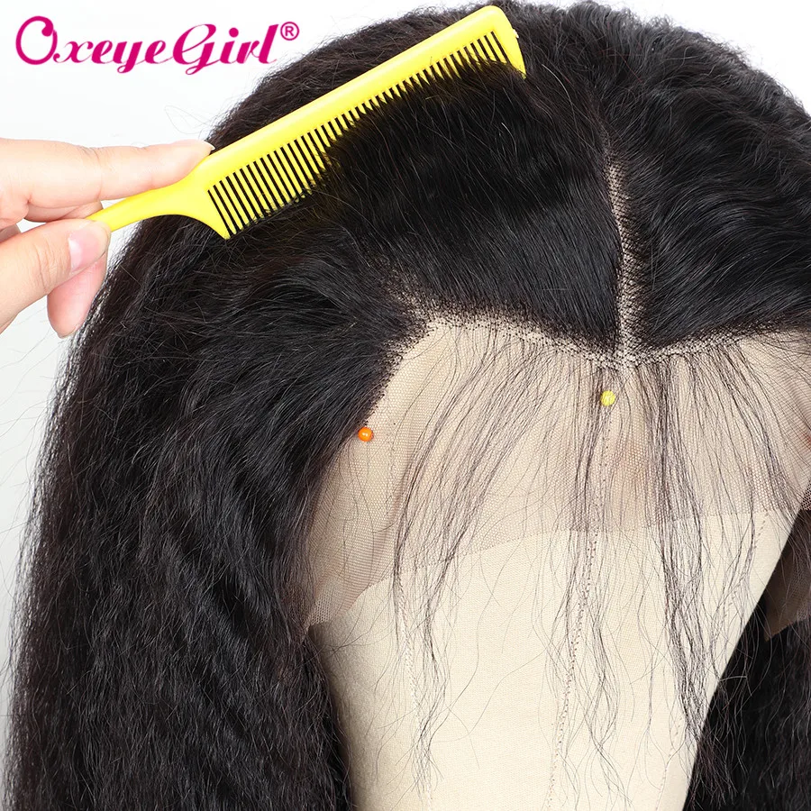 Парики из натуральных волос на кружевном фронте для черных женщин кудрявые