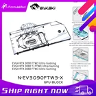 Блок водяного охлаждения Bykski 3090 3080 GPU, для EVGA RTX3090 3080Ti 3080 FTW3 ULTRA GAMING, кулер GPU с полным покрытием