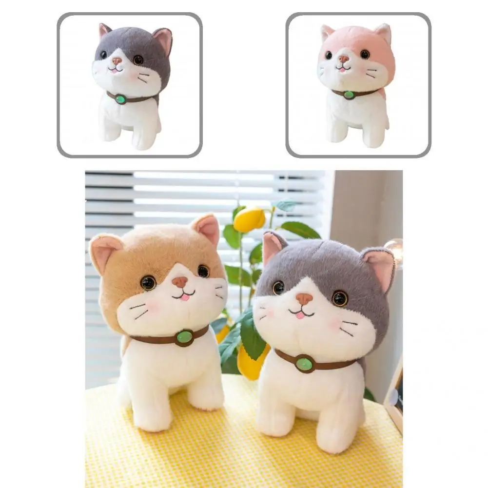

Practical Animal Stuffed Doll Vivid Appearance PP Cotton Kitty Plush Toy Stuffed Kitty Stuffed Doll