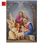 5d украшение дома Ангел Иисус Богородица алмазная живопись полная дрель квадратные круглые Алмазная вышивка крестиком Мозаика