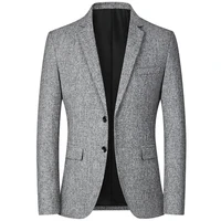 mens blazers mens spring autumn fashion suit jacket coat men business casual slim fit suit jackets outerwear male clothes tops