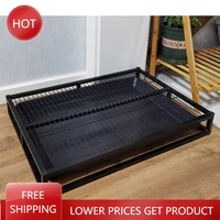tray large stainless steel pet dog training toilet lattice pad tray urinal dog toilet easy to clean mascotas cleaning supplies