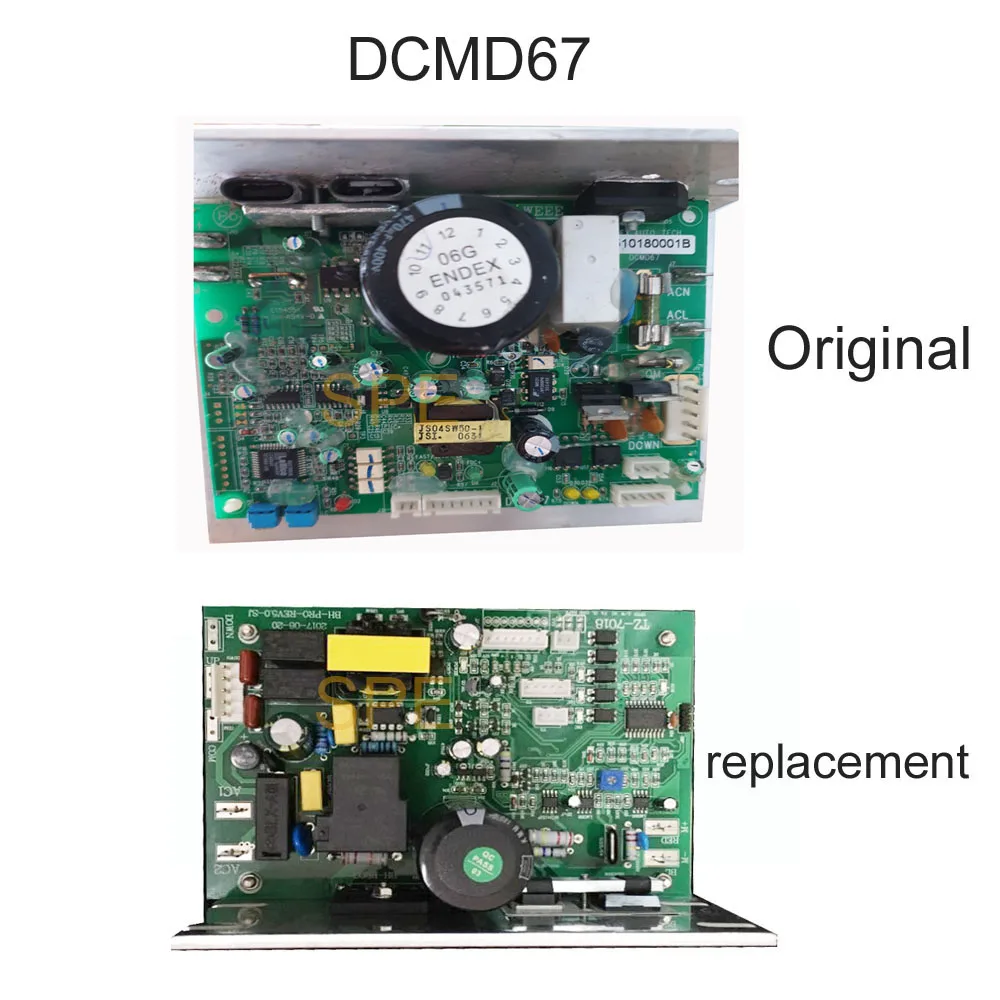 Контроллер скорости беговой дорожки DCMD67 материнская плата управления дорожкой