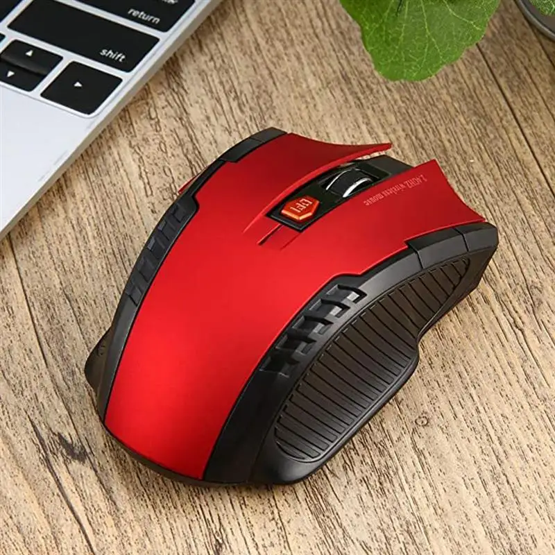 

Portable Wireless Mouse 2.4GHz Wireless Mouse with 6 Button 1600 DPI Optical Engine Mice for Home Office Game