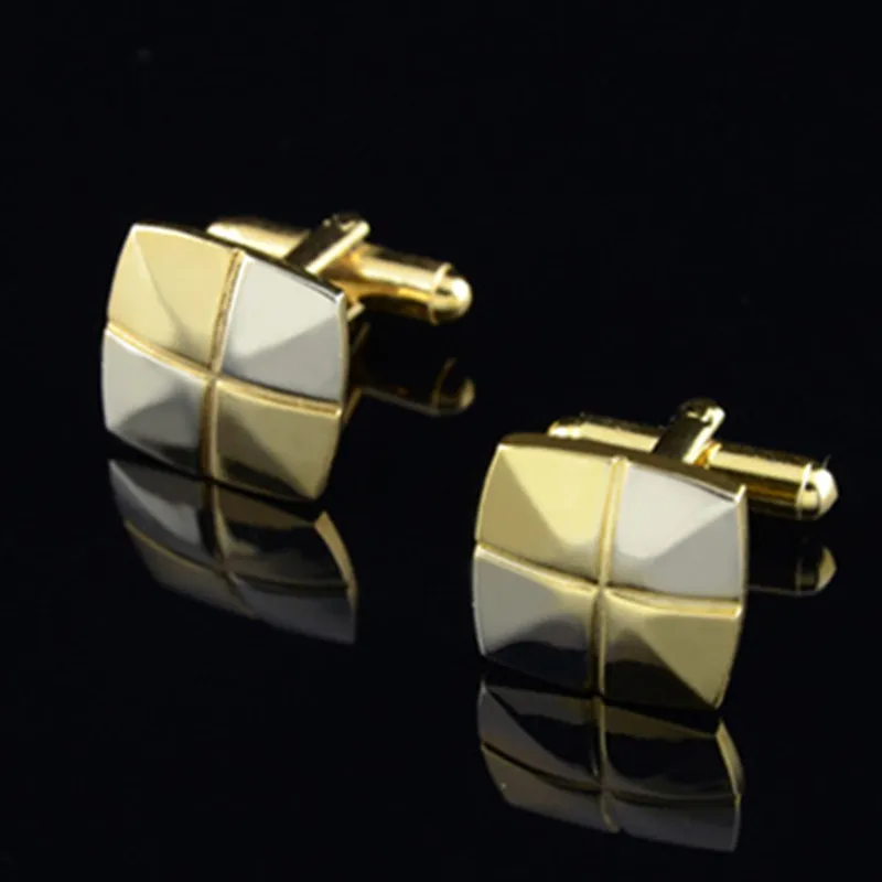 Высококачественный роскошный зажим для галстука запонки мужчин набор кривых