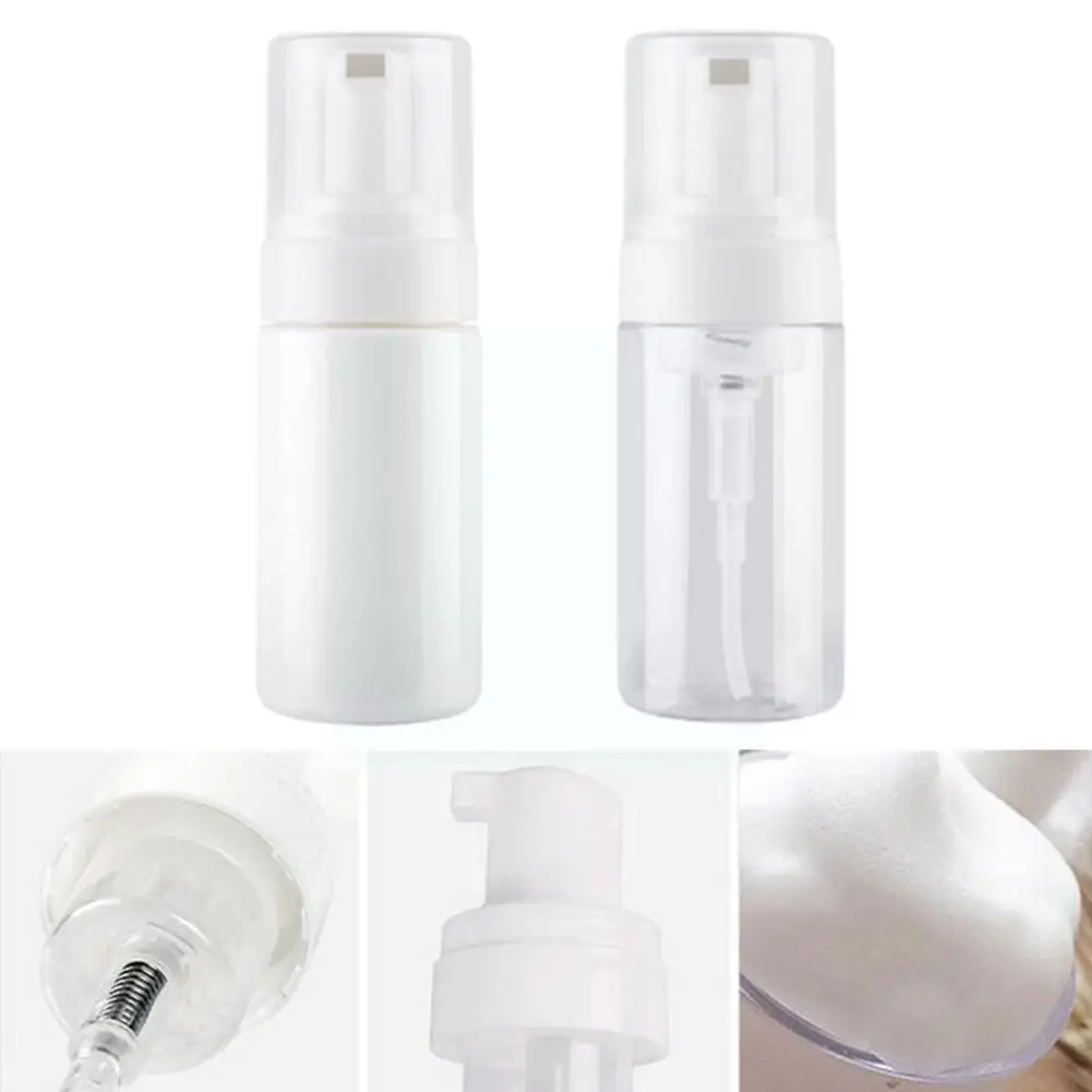 

30ml PET White Foam Plastic Bottle Cleanser Travel Sub-bottling DIY Beauty Tool Portable M1C4