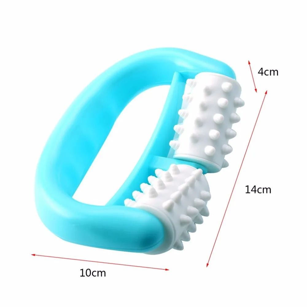 Handheld Full Body Anti Cellulite Massage Cell Roller Massager Mini Wheel Ball Foot Hand Neck Head Leg Pain Relief Relax |