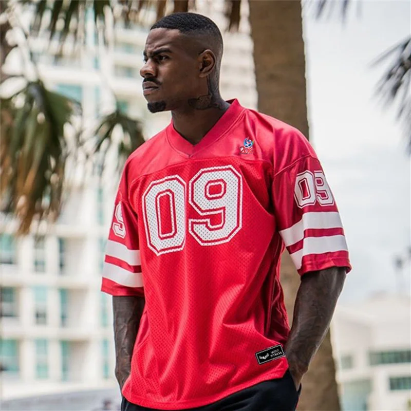

Men Casual Summer Jersey Short Sleeve Quick Drying T-Shirt Bodybuilding Elasticity Basketball Clothes Fitness Gym T Shirt
