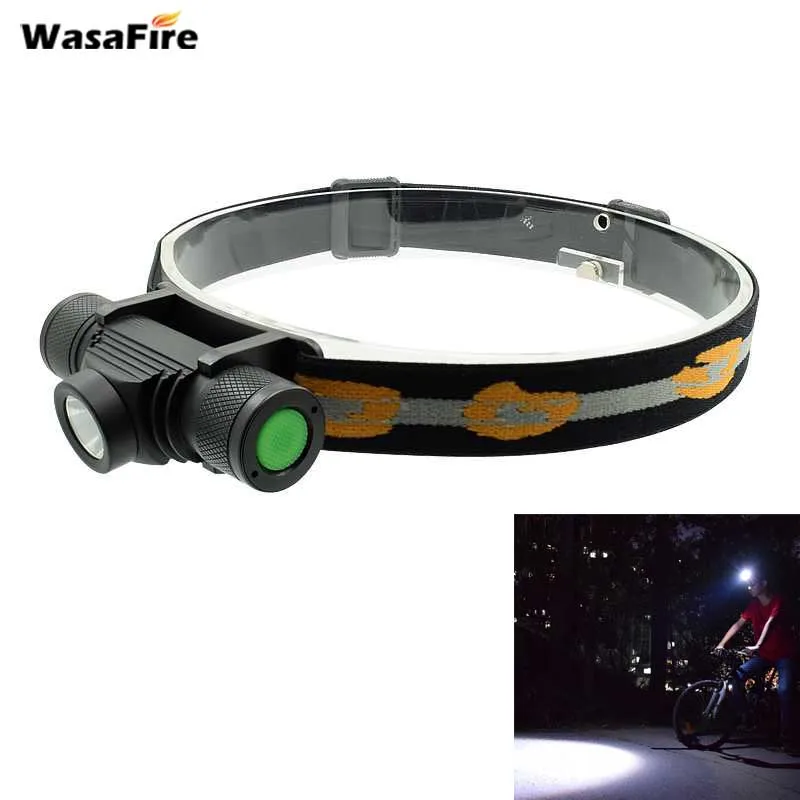 2 шт./лот оптовая продажа водонепроницаемый 5 режимов Головной фонарь 5000лм XM-L2