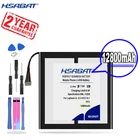 Новое поступление HSABAT 12800 мАч Замена Батарея для Chuwi Lapbook 12,3 Hi13 14,1 планшетный ПК с сенсорным экраном 7-Отсоединяемый провод