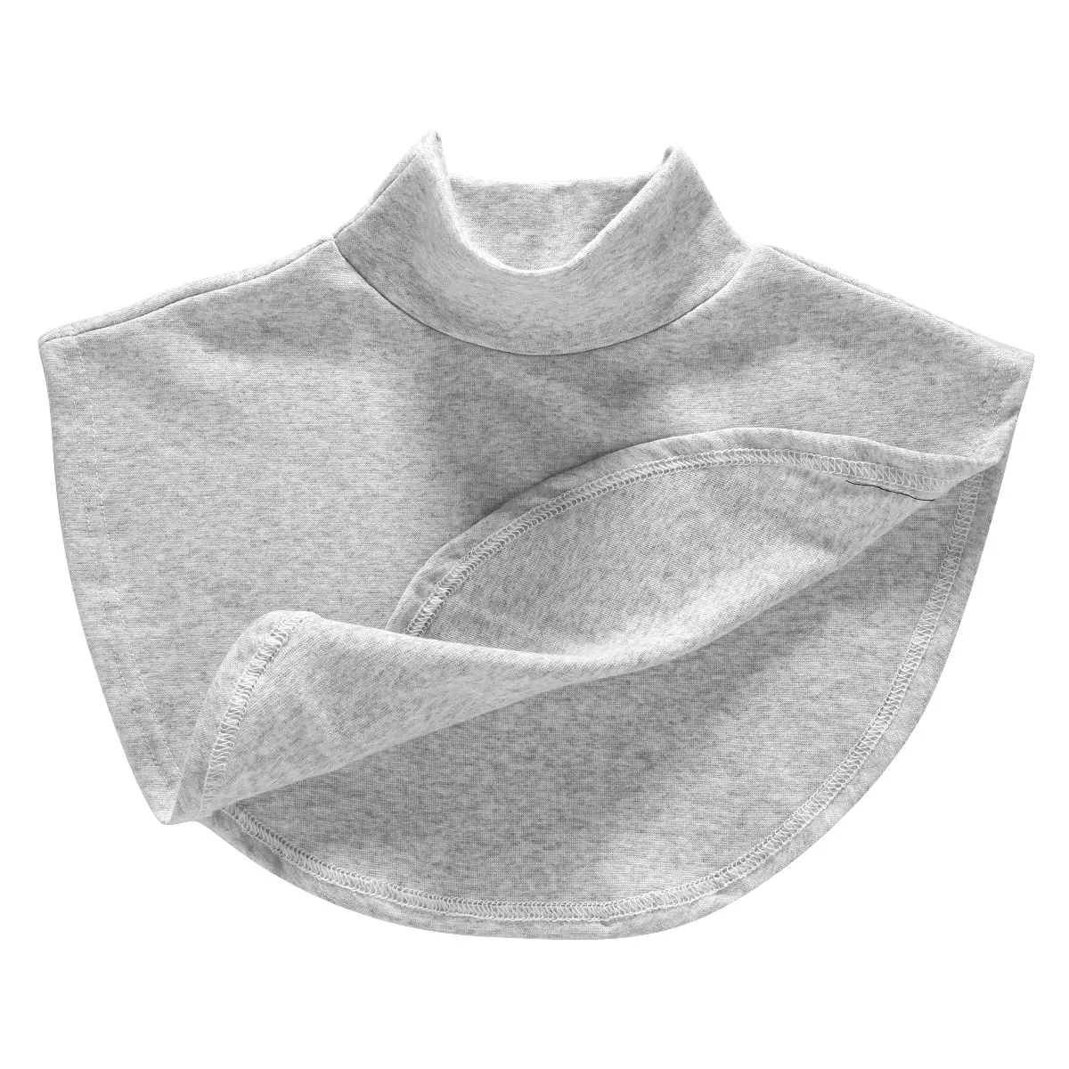 

Fashion Cotton Fake Collar Blouse Detachable Solid Color Turtleneck Autumn Winter Dickey False Collar Neck Cover Half Top Warmer