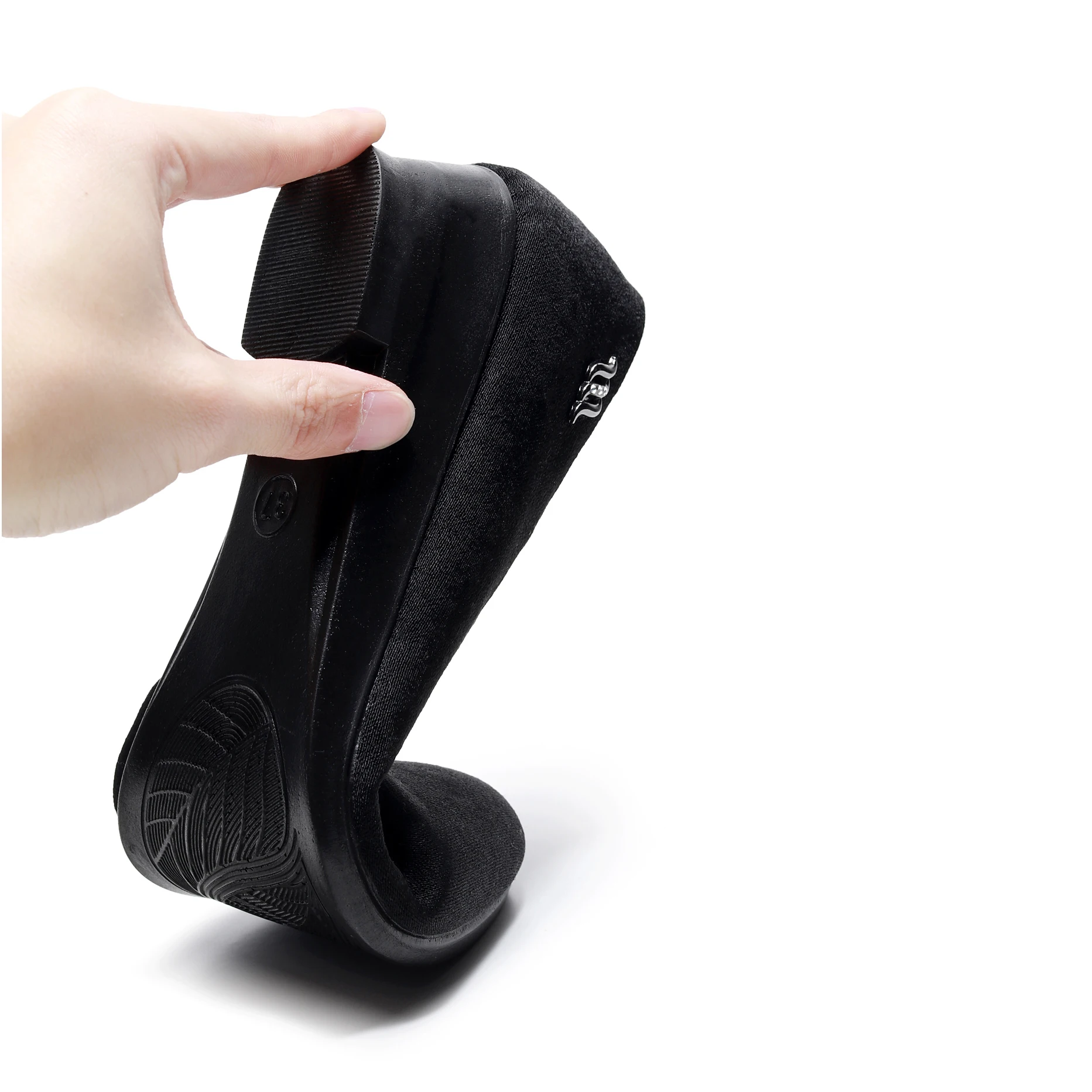 Женские балетки на плоской подошве модная офисная обувь женские тканевые для