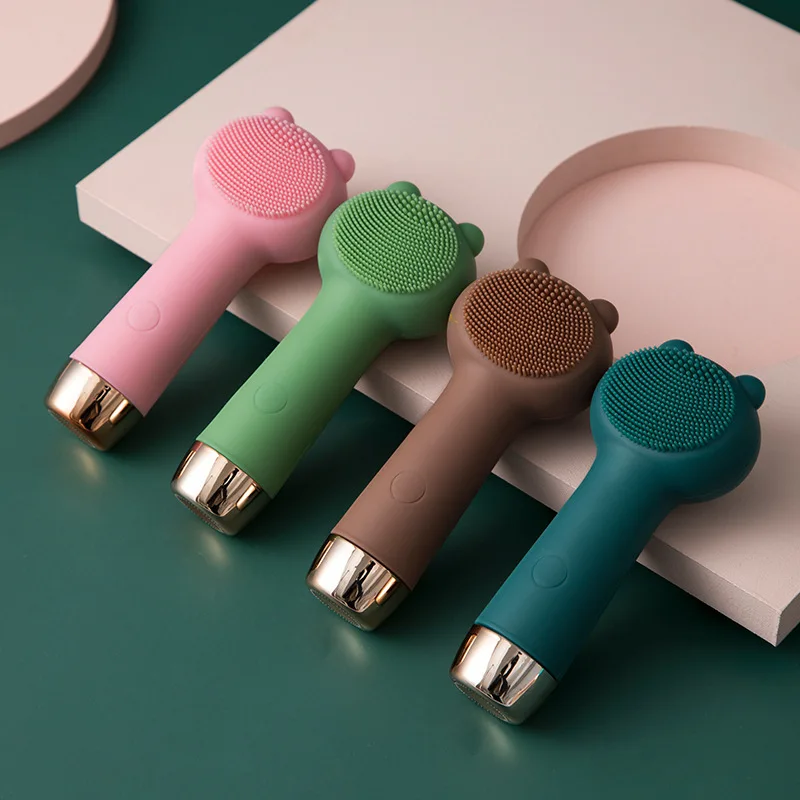 Очищающая щетка подушечка для мытья лица инструмент отшелушивания и удаления