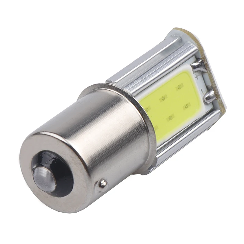 Super bright 1156 LED Ba15S P21W 1157 BAY15D Wedge 4 cob Led Car Light Brake Reversing Bulb Turn signal DRL Tail Lamp DC 12V | Автомобили