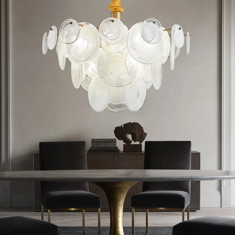 

Atmospheric luxury chandelier living room designer bedroom light luxury restaurant creative personality designer lamps