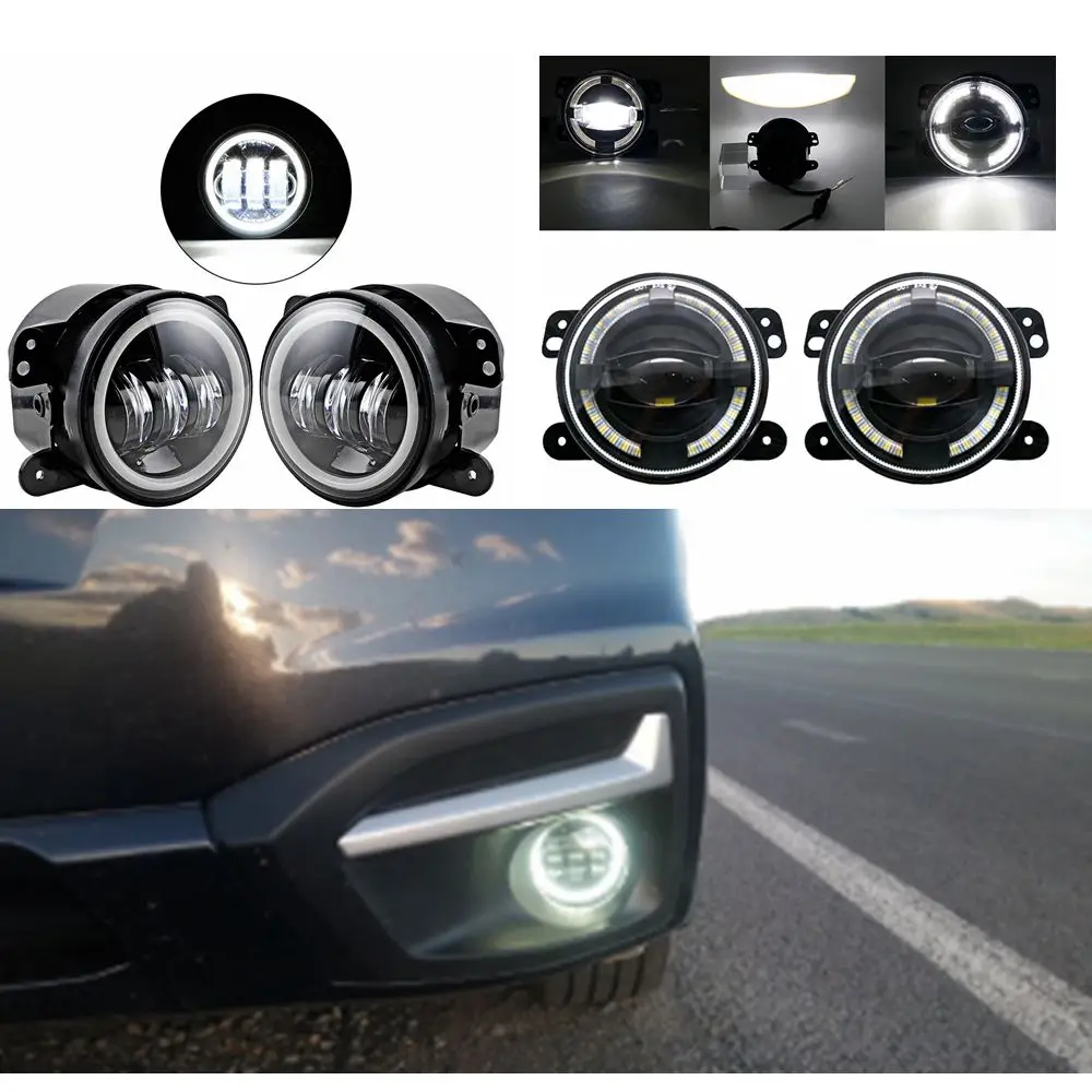 4 дюймовый светодиодный светильник для вождения противотуманных фар дневные