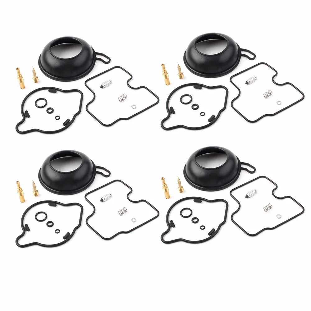 

4X Motorcycle Carburetor Rebuild Kit Diaphragm Rubber For Honda VFR750F 1994 1995 1996 1997 / VFR 750 F 94 95 96 97