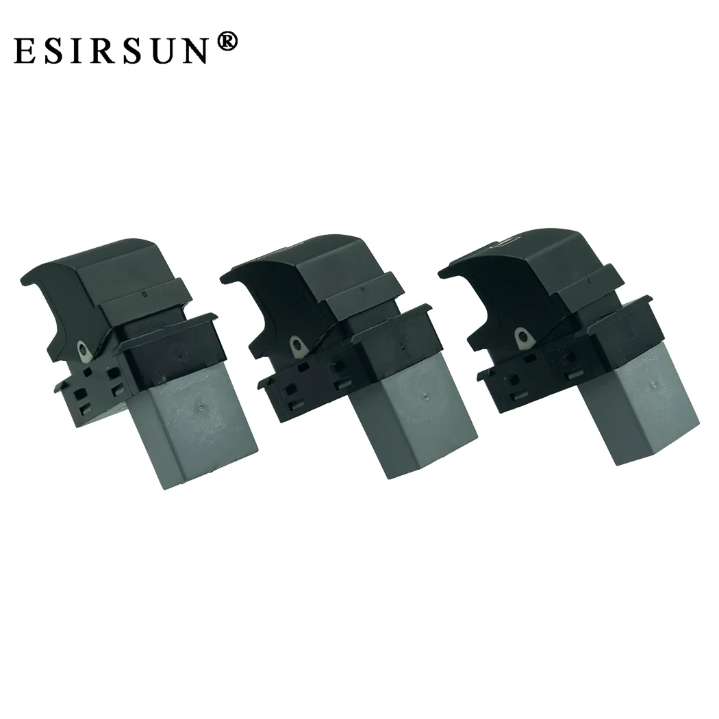 Esirsun 3 шт. стеклоподъемник питания одиночный переключатель подходит для VW Golf MK5 MK6