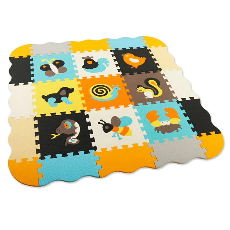 

EVA Play Mat with Fence Baby Puzzle Floor Mats Carpet Pads for Kids Baby Crawling Exercises Cushion BABY Room Decoration