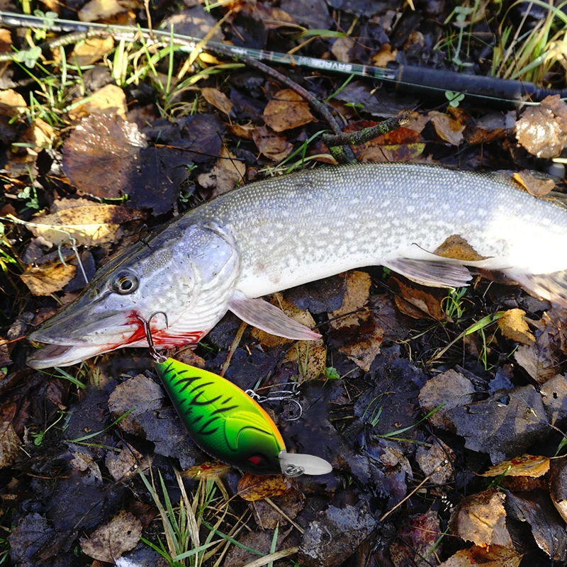 

Banshee 58mm Snoop VIBS Goods Crankbaits Fishing Lures Wobblers Trolling Artificial Jerk Baits Fake Rattling For Pike Bass Perch