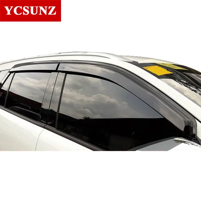 2016 2019 оконный козырек для Mitsubishi Pajeo Sport 2017 погодные щитки дефлекторы защита mitsubishi
