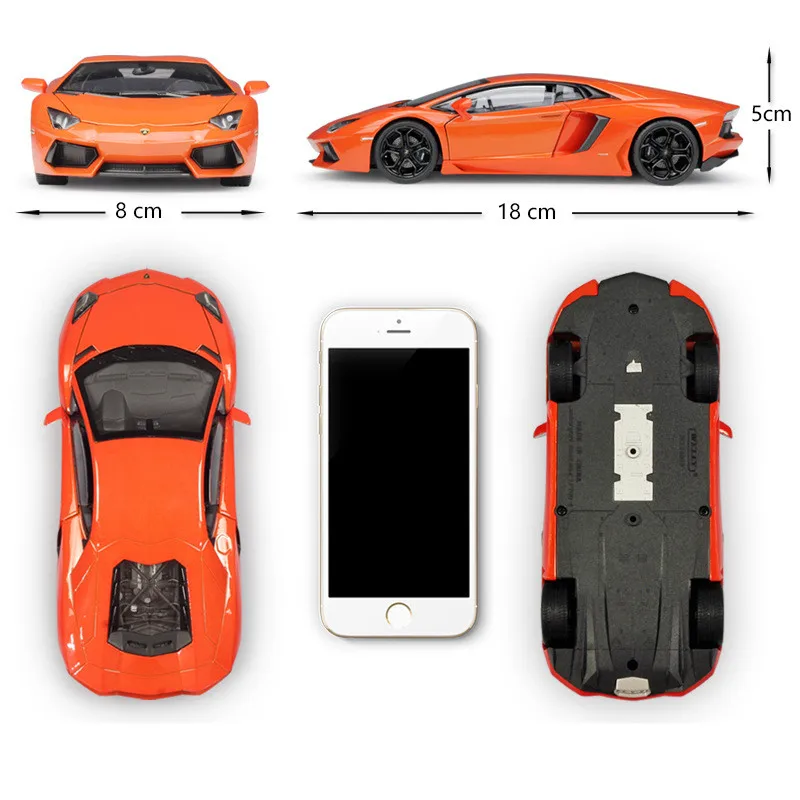 WELLY 1:24 Lamborghini LP700 4 брелок для автомобильных ключей модель с литьем под давлением