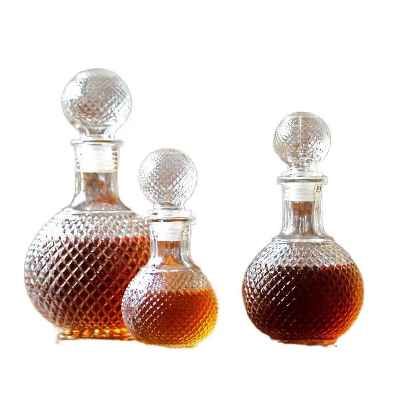 

250ML 450ML 1000ML Glass Crystal Red Wine Decanter Bottle