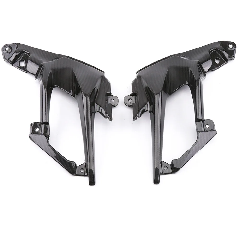 

Carbon Fiber Motorcycle Side Panel Cover fairing Bodykit Shell Plate For KAWASAKI Ninja 400 NINJA400 2018 2019 Moto Accessories