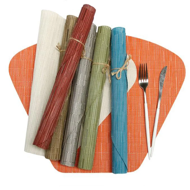 2020 новые ПВХ изоляционные салфетки экологичные настольные коврики для кухни