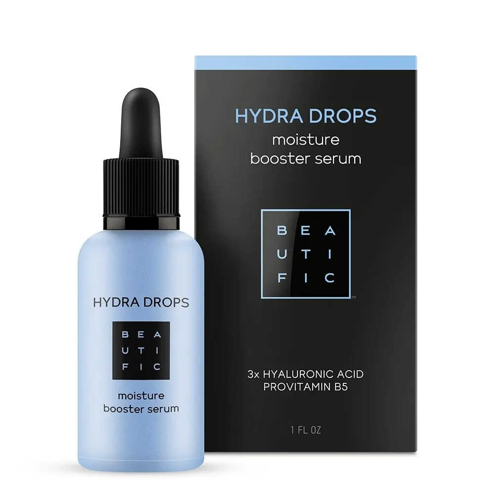 &quotHYDRA DROPS Moisture Booster Serum. For dehydrated skin." BEAUTIFIC BTF0107 | Красота и здоровье