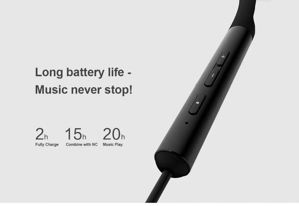 Новинка, Xiaomi ANC, Bluetooth наушники, Шейная гарнитура, беспроводная, магнитная, Bluetooth, гибридный, с шумоподавлением, HD звук, с микрофоном