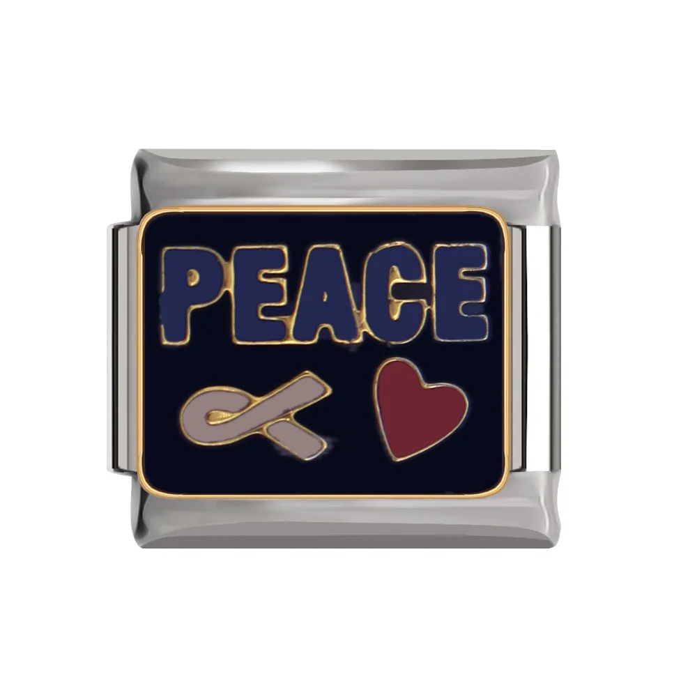 Hapiship 1 шт. ширина 9 мм оригинальная Маргаритка сердце цветок бабочка папа браслет