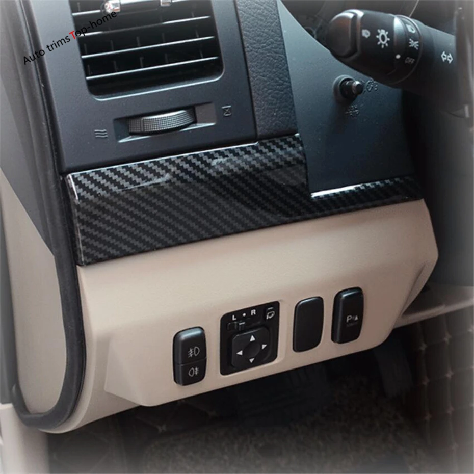 

Yimaautotrims Central Control Instrument Panel Cover Kit Trim Fit For Mitsubishi Pajero V97 V93 V80 Montero Limited 2009 - 2020