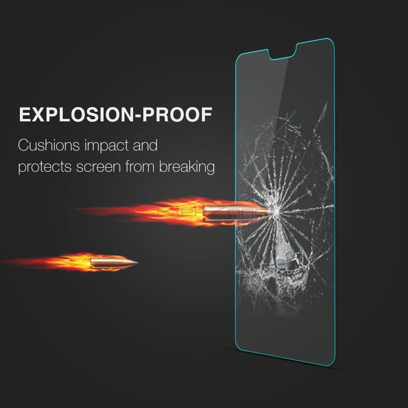 Защитная пленка из закаленного стекла для экрана Nokia 7 1 HD протектор прозрачная