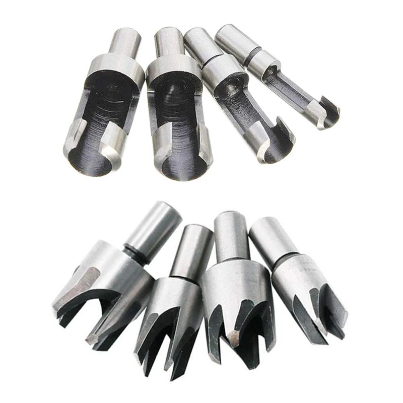 8 шт. конусный коготь из быстрорежущей стали резец с резьбой по дереву 5/8 дюйма 1/2