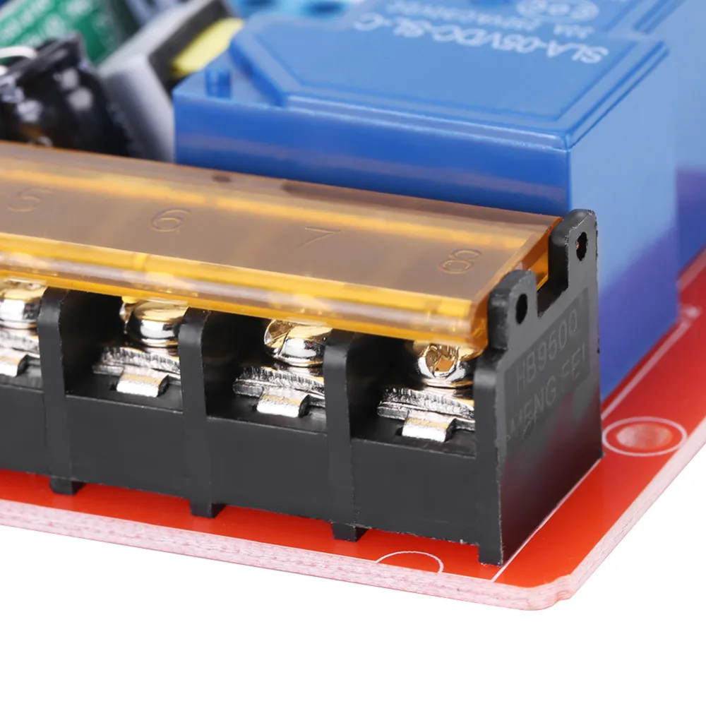 Двухканальный релейный модуль 30 А 5 в постоянного тока управления триггером