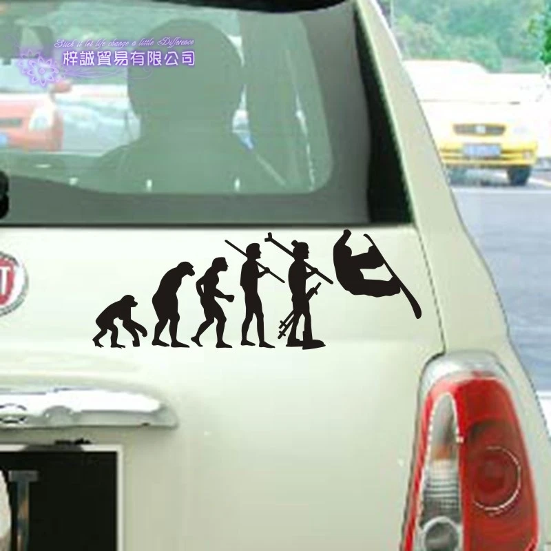 Evolution Наклейка на стену Сноубординг наклейка для катания лыжах Спорт льду