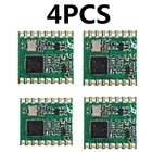 4 шт. RFM69HC RFM69HCW модуль Lora FSK беспроводной модуль приемопередатчика SX1231 433 915 м 16*16 мм