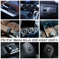 glass ac air outlet head lights switch gear shift box head rest adjust cover trim for mercedes benz gla 220 h247 2021
