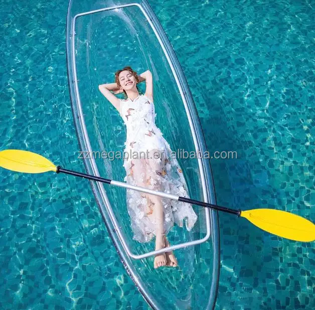 

Transparent Bottom Kayak for fun at holiday