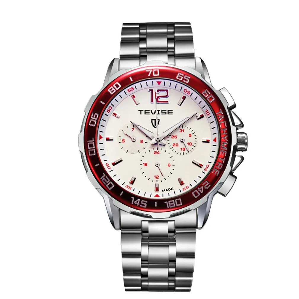 TEVISE многофункциональные 6 Pin Мужские автоматические механические Круглые