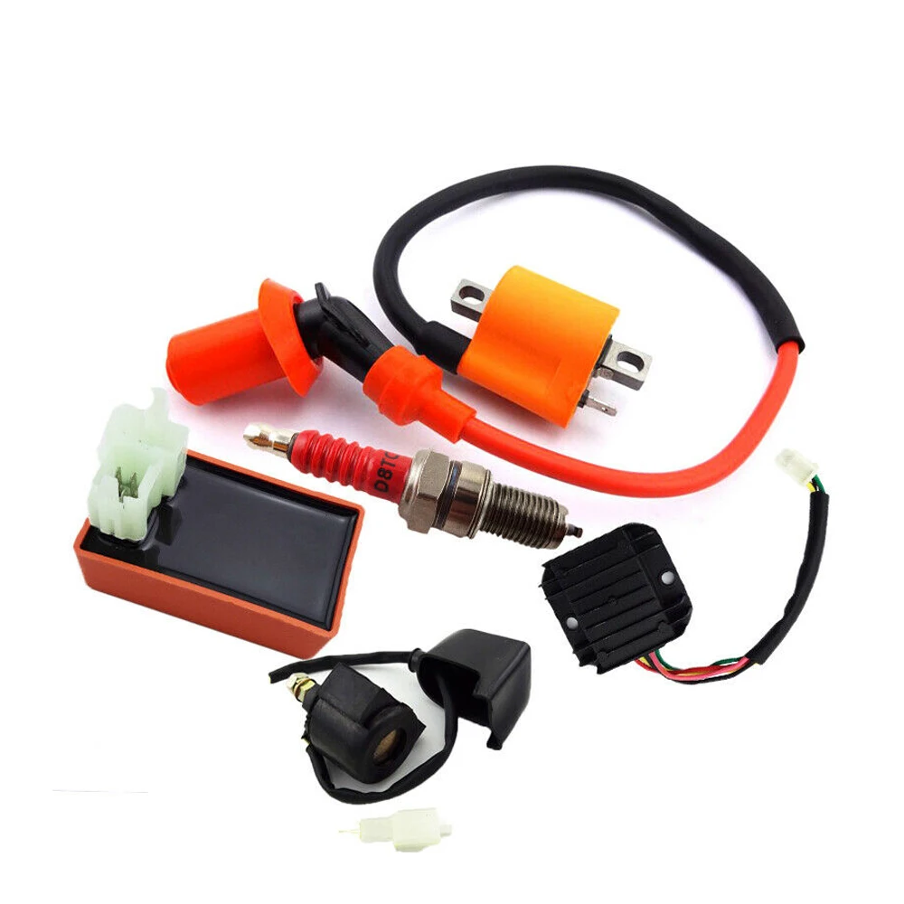 Катушка зажигания для гонок CDI Регулятор выпрямителя реле подходит 125cc 150cc 200cc ATV