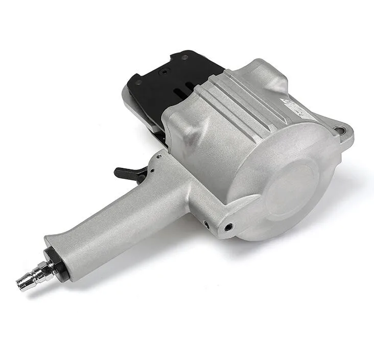 Натяжитель для пневматического связывания с пневматическим связывателем