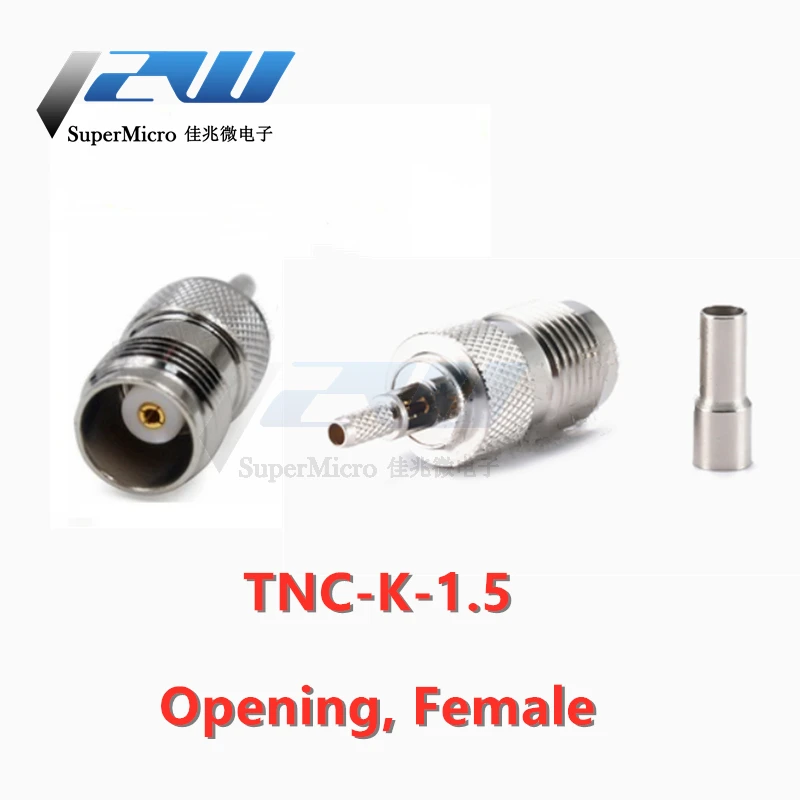 RF разъем TNC-KY-1.5 / TNC-J-3 TNC мужской GPS антенный большой шестигранный женский |