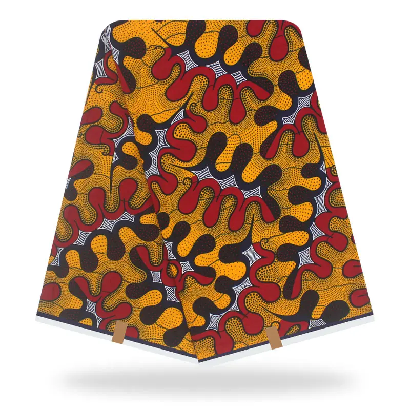 2021 оригинальный Настоящая Африканская ткань с восковой печатью печати шелковой