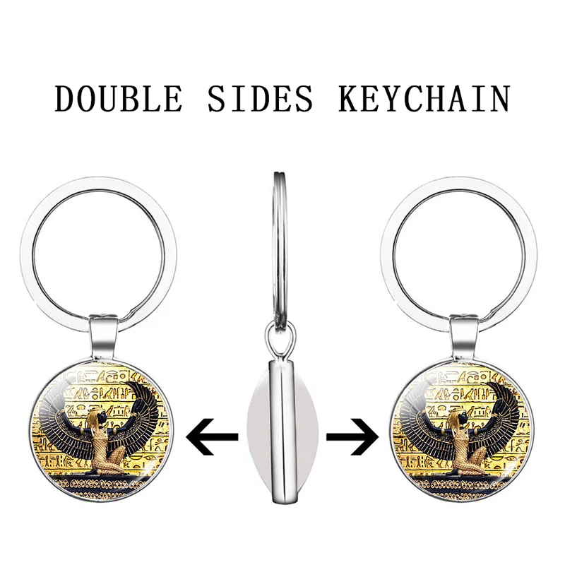 Старинный телефон крест анубис Scarab картина стеклянный кабошон двусторонний