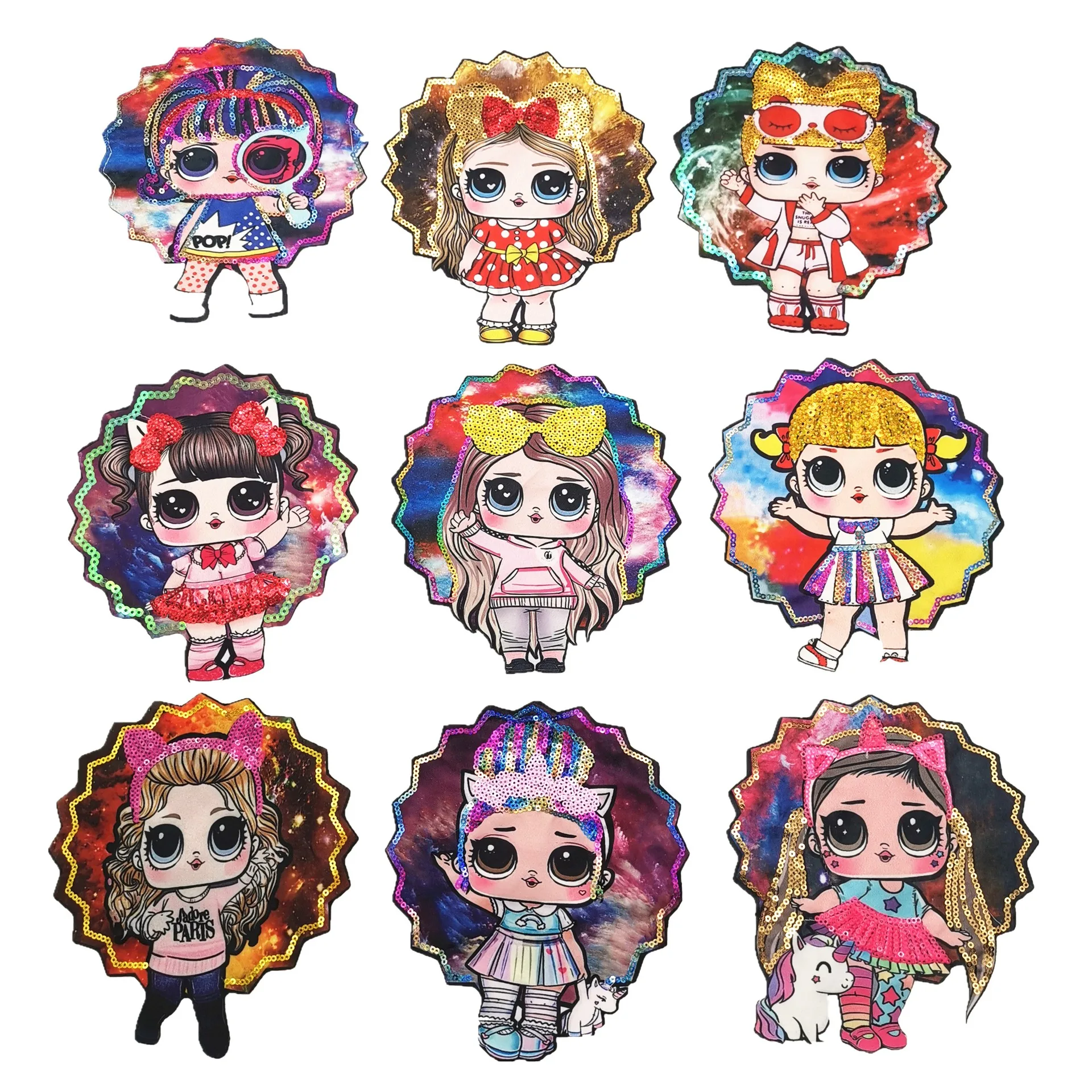 5 шт. декоративные водорастворимые аппликации для одежды|Аппликации одежды| |