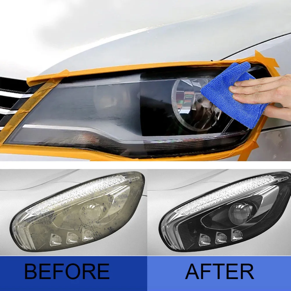 

Liquid Headlight Repair Fluid Kit Polish Repair Accessories Automotive