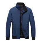 Мужская куртка-бомбер, Повседневная Уличная куртка с капюшоном и Бейсбольным воротником, весна 2021