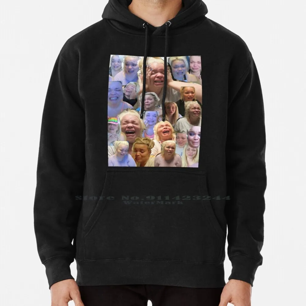 

Trisha Paytas Hoodie Sweater 6xl Cotton Trisha Paytas Crying Funny Meme Edit Youtuber Shane Dawson Women Teenage Big Size